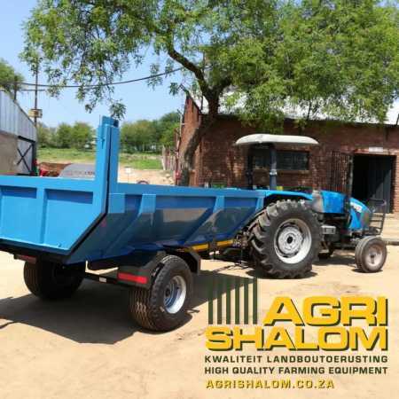 5T HALF-PIPE TIPPER TRAILER